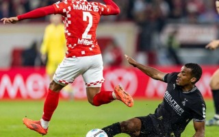 雷速官网-美因茨连续不胜，保级形势堪忧