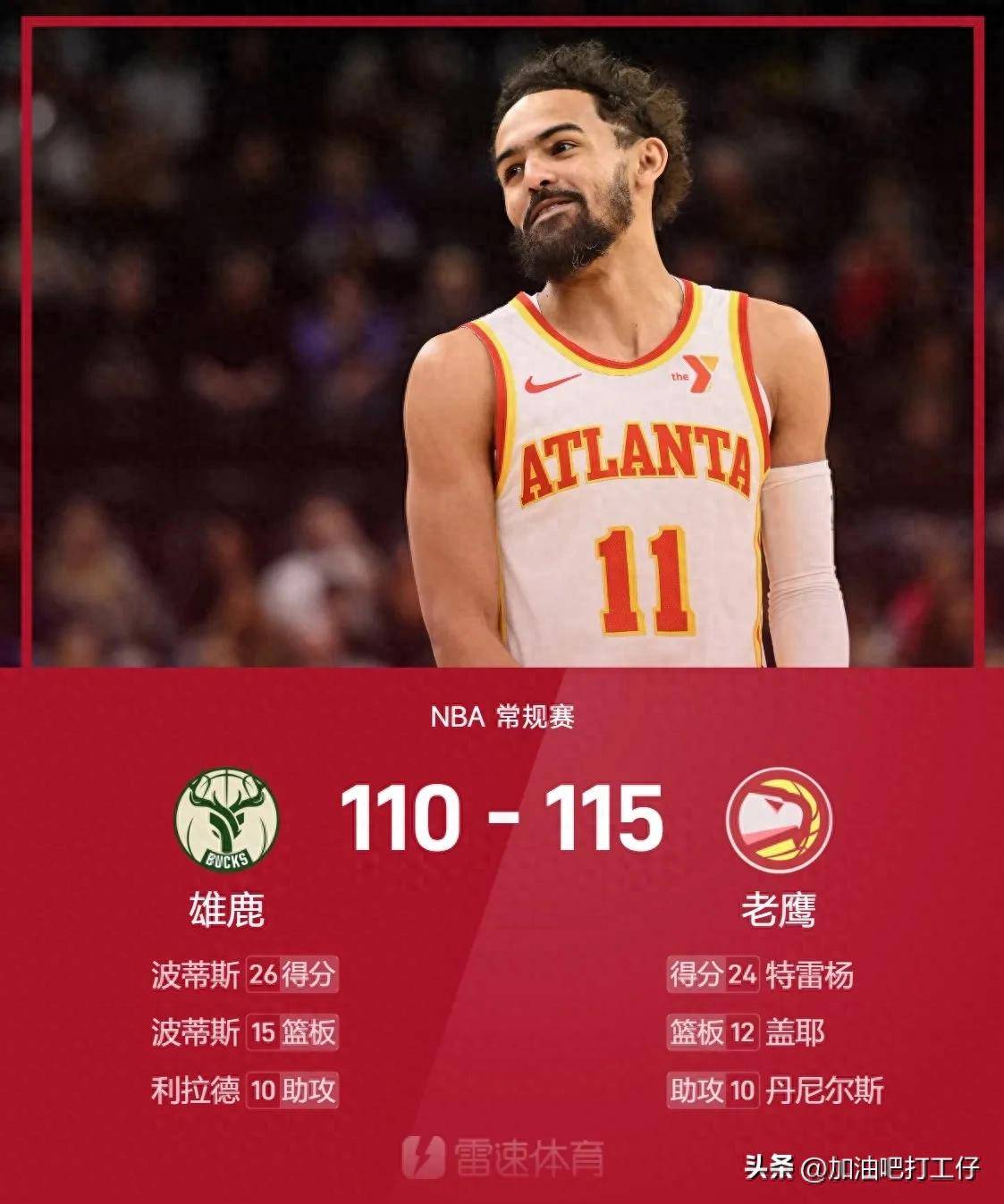 雷速直播-雄鹿队球员伤愈复出,球队整体实力提升-第1张图片-雷速官网 雷速直播-雄鹿队球员伤愈复出,球队整体实力提升-第1张图片-雷速官网