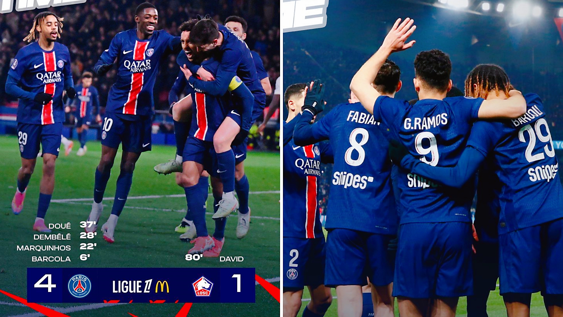 雷速-巴黎圣日耳曼客场大胜，稳坐榜首-第1张图片-雷速官网