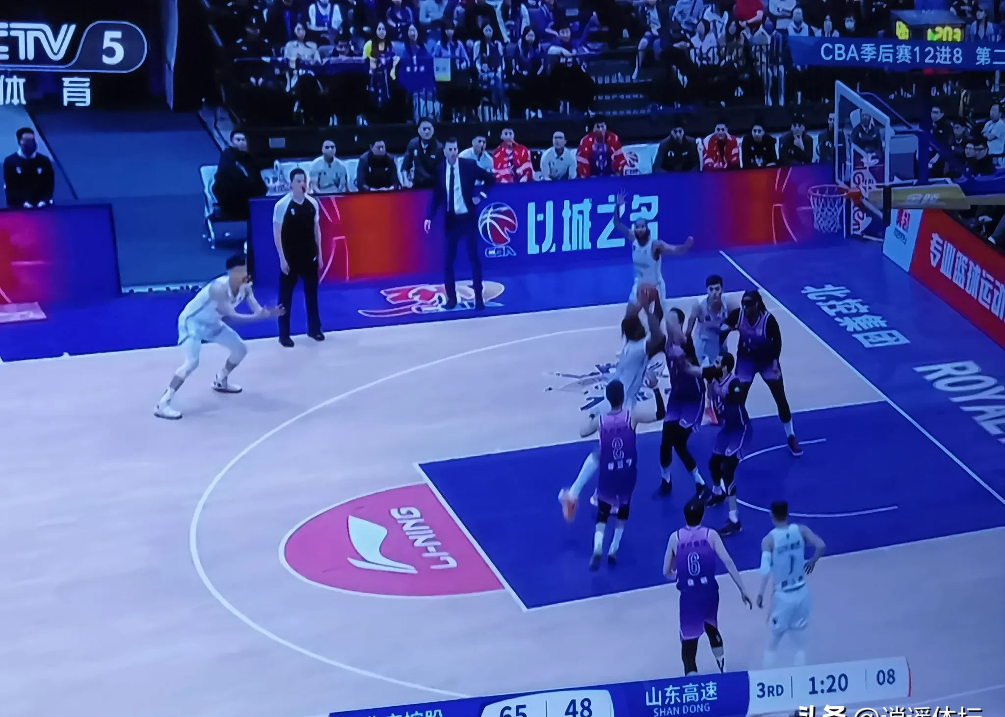 雷速官网-争夺激烈，山东客场遭遇逆转-第1张图片-雷速官网