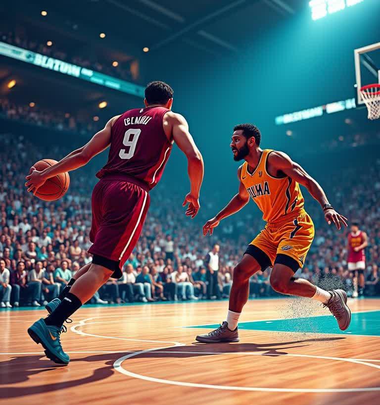 雷速-球员技艺展现出色，篮球世界杯赛场一片火热-第2张图片-雷速官网