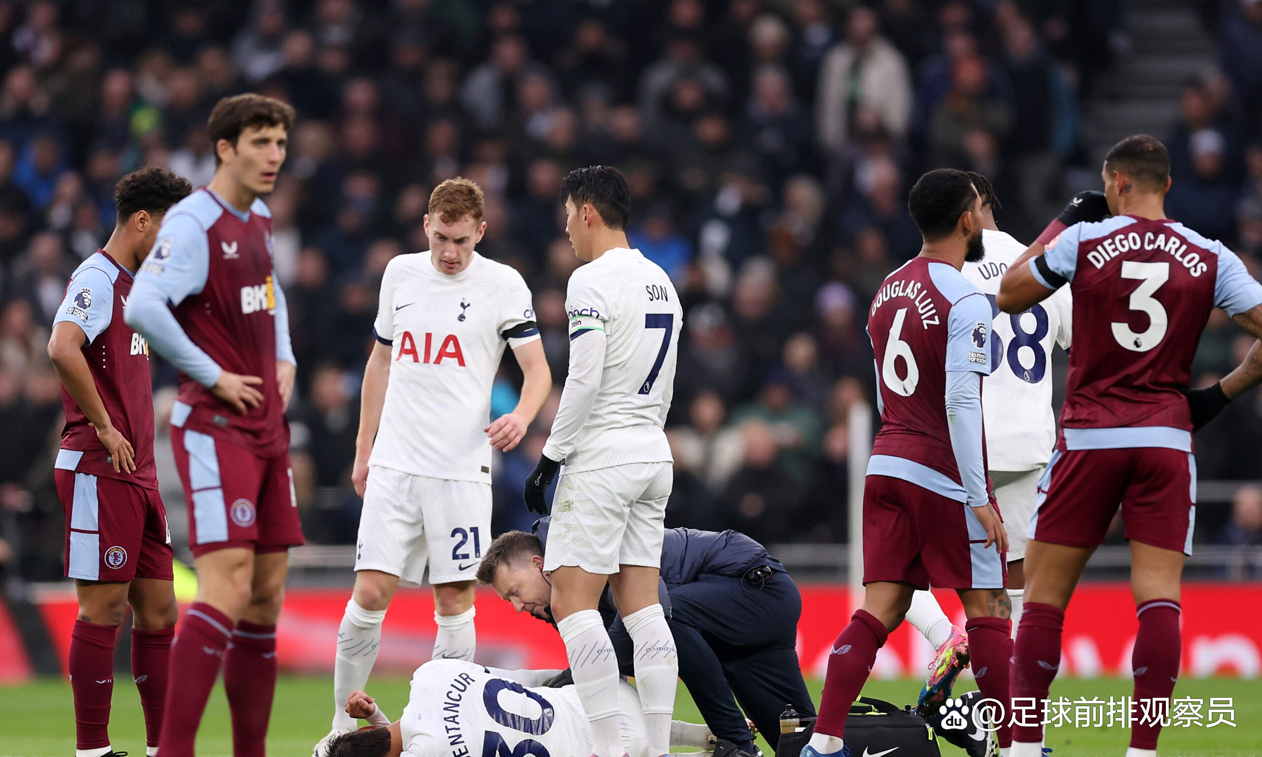 雷速官网-阿斯顿维拉后卫受伤离场，影响球队防线-第1张图片-雷速官网